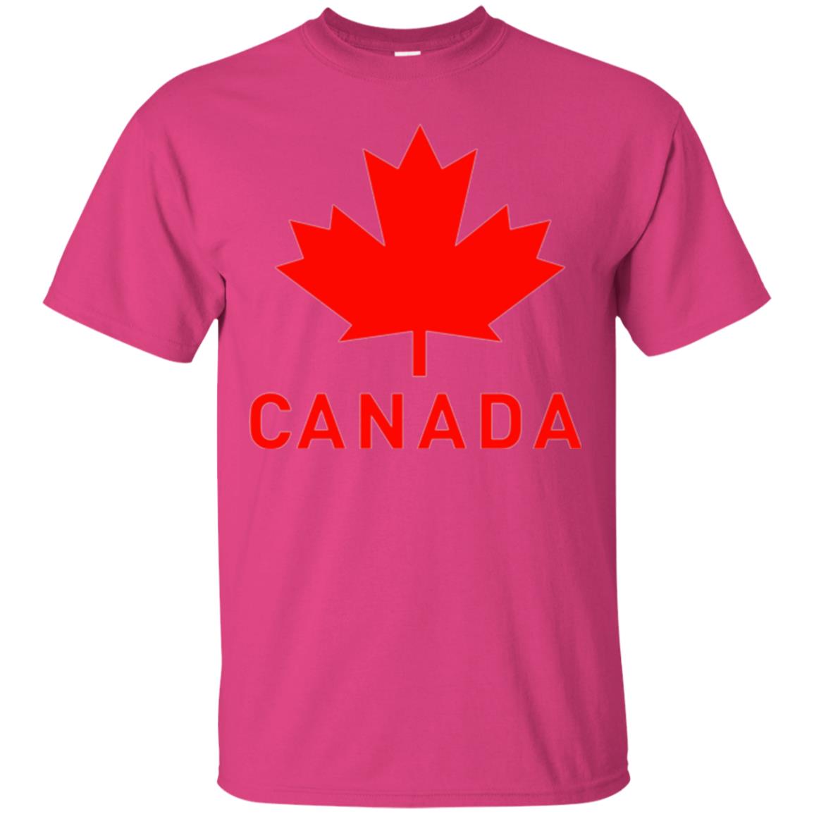 Canada Flag T-shirt Vintage Canada Flag Eh Team Heliconia