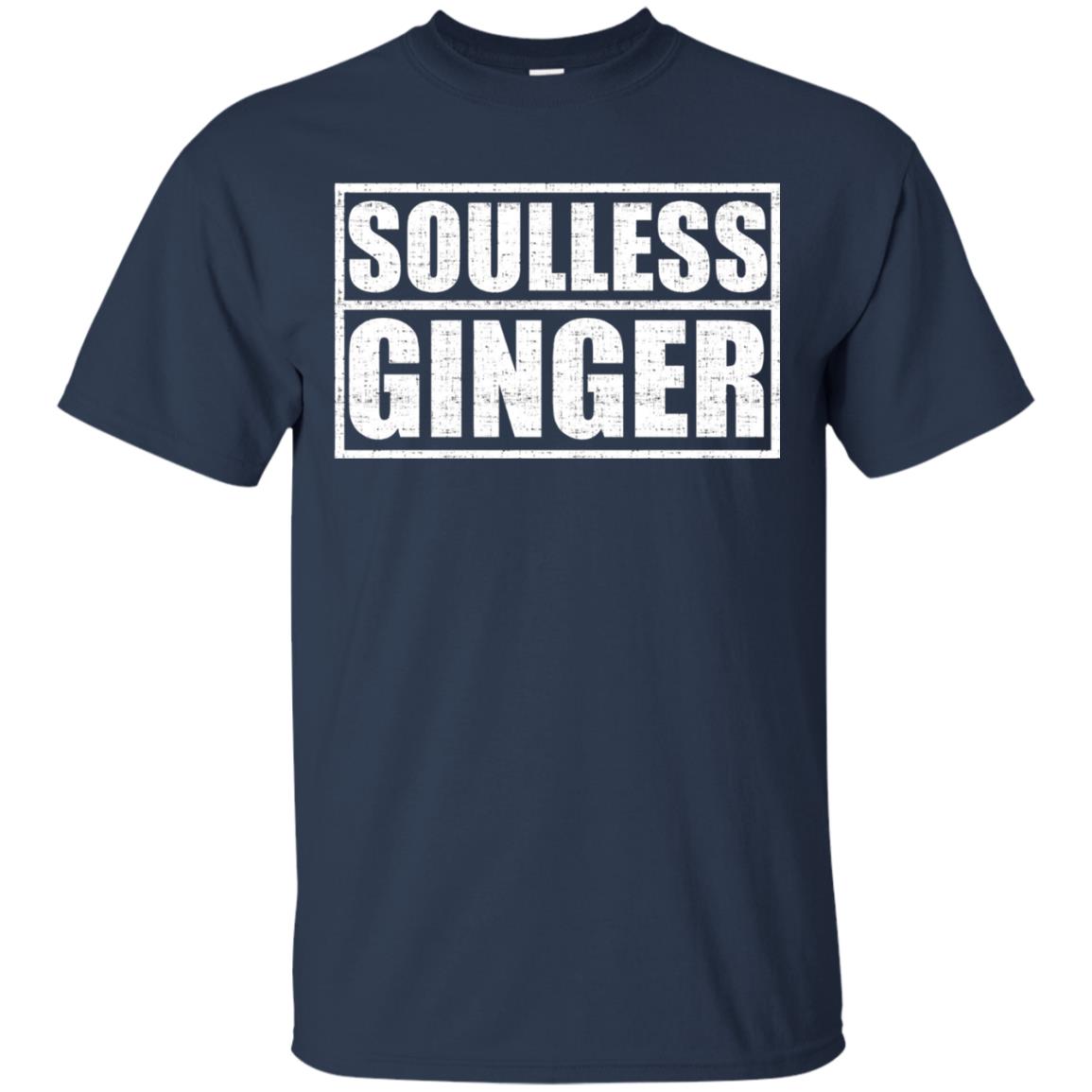 Soulless Ginger For The Red Heads Shirt Navy