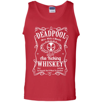 Deadpool Merc With A Mouth Quality Kiching Whiskey So Smooth You Will Want To Swallow Red
