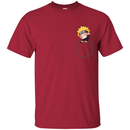 Naruto In Pocket Shirt Cardinal
