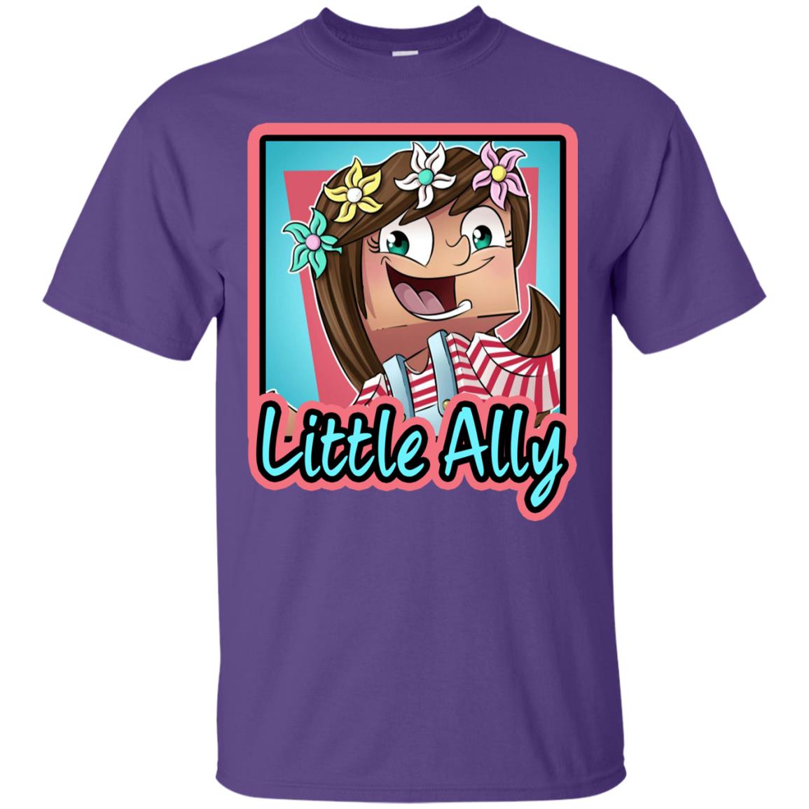 Little Ally Minecraft Little Club Adventures Shirt Purple