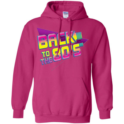 Back To The 80s Graphic Retro Novelty T-shirt Heliconia