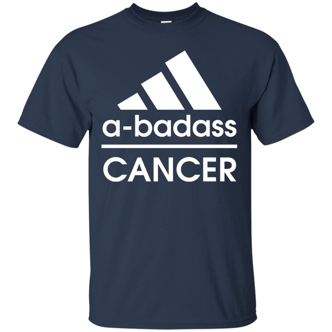 Abadass Cancer Shirt Navy