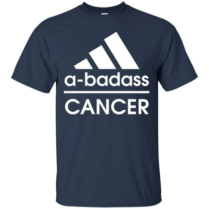Abadass Cancer Shirt Navy