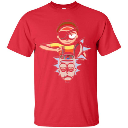 Film T-shirt Cartoon Lover Evil Morty Red