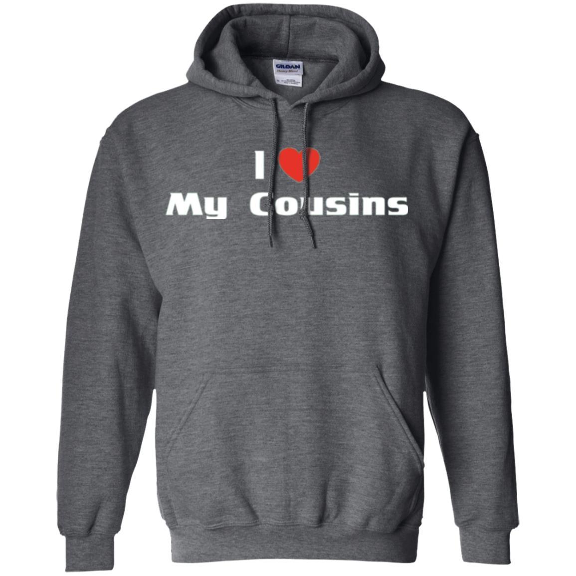 Family T-shirt I Love My Cousins Dark Heather