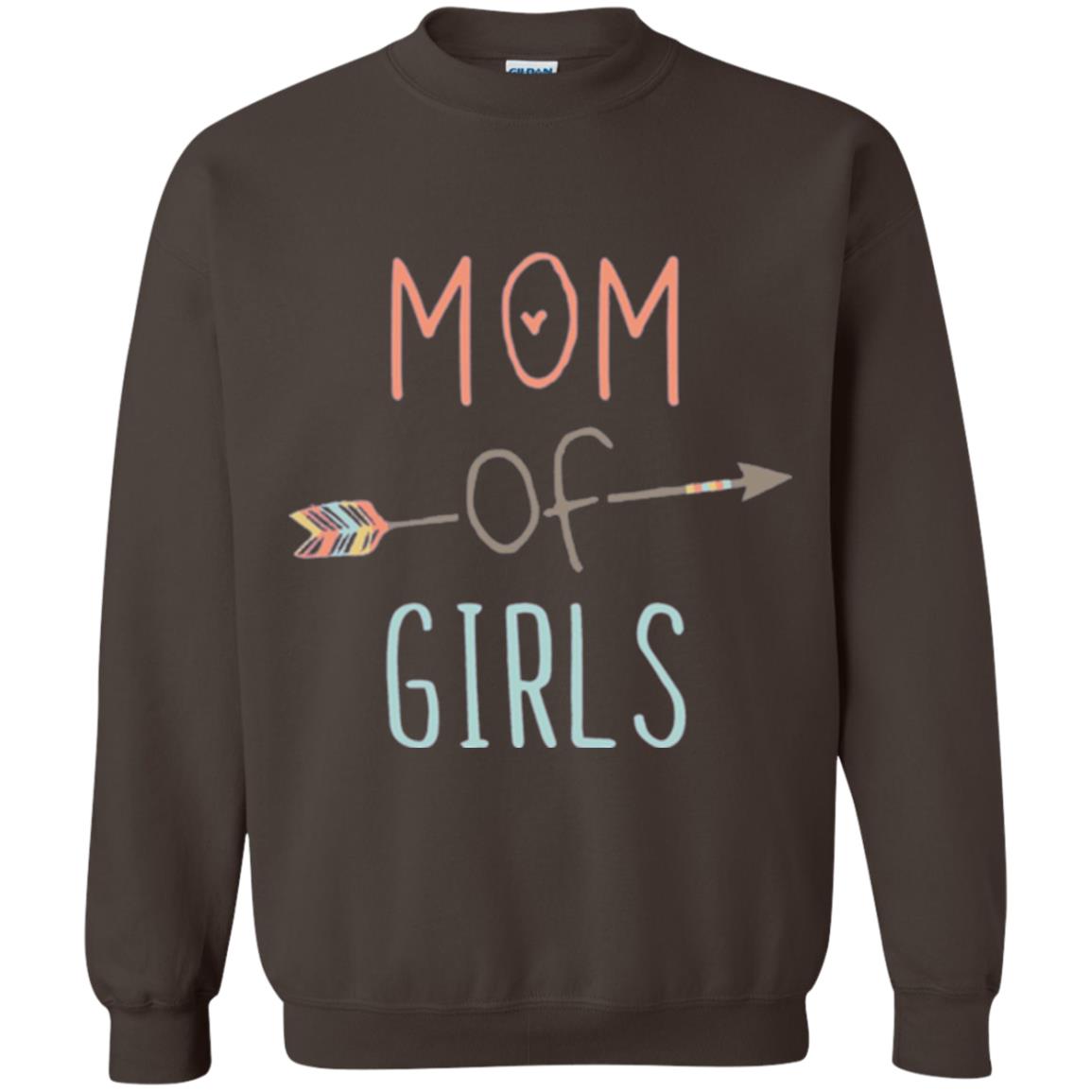 Mommy T-shirt Mom Of Girls Dark Chocolate