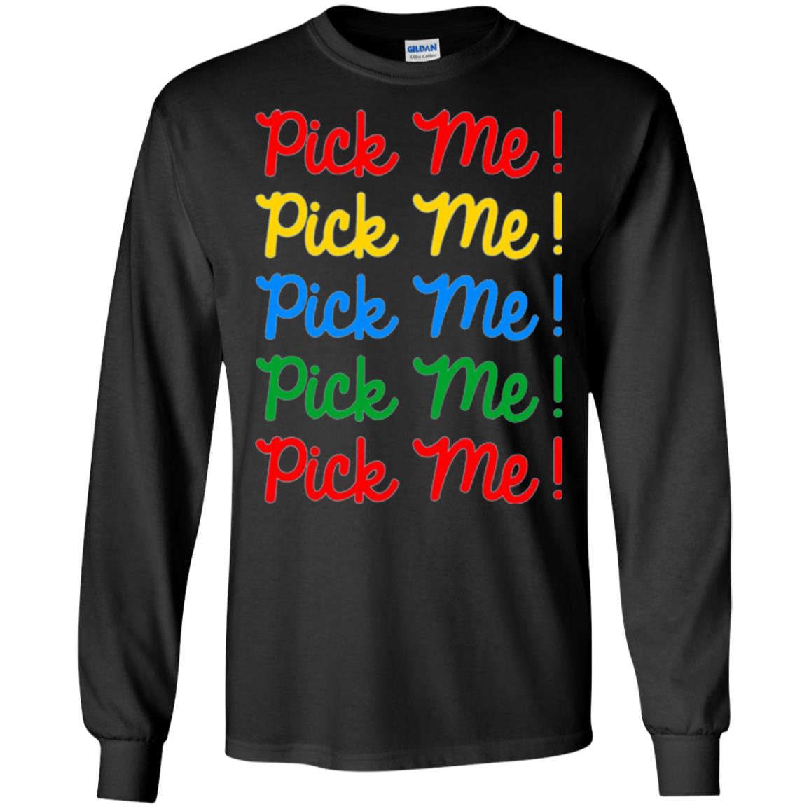 Pick Me Contestant T-shirt Black