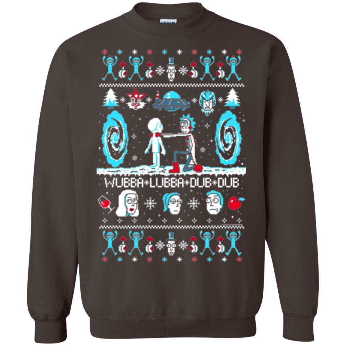 Film T-shirt Build A Snowmorty T-shirt Dark Chocolate