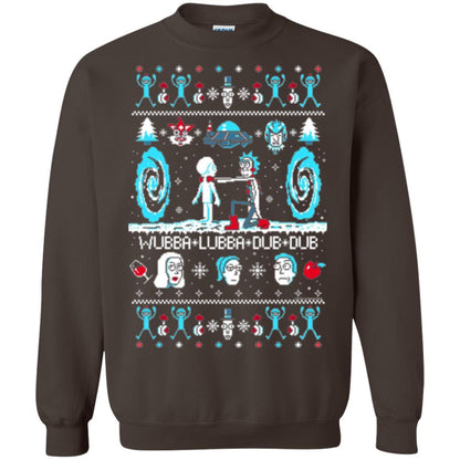 Film T-shirt Build A Snowmorty T-shirt Dark Chocolate