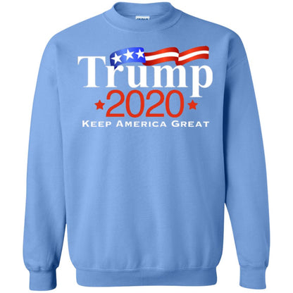 Pro Trump 2020 Keep America Great T-shirt Carolina Blue