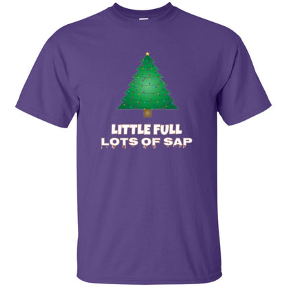 Christmas T-shirt Little Full Lots Of Sap Purple