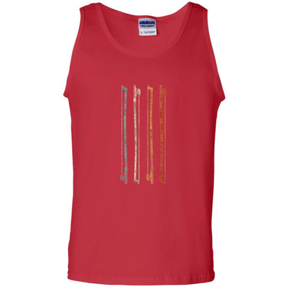 String Player T-shirt Vintage Retro 70s Orchestra Red