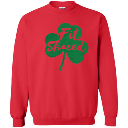 St Patricks Day T-shirt Drinking Fit Shaced Red