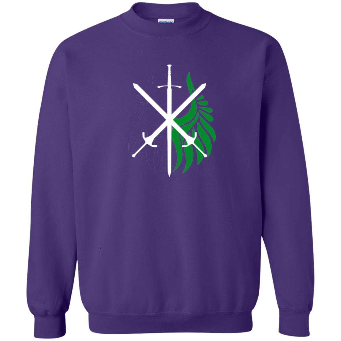 Battle Wings Of Medieval Victory T-shirt Purple