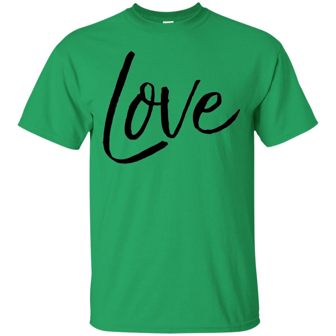 Black Love T-shirt Valentine_s Day Irish Green