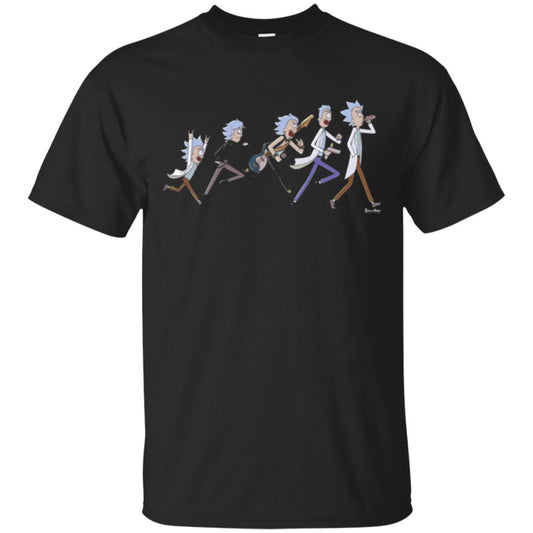 Rick And Morty T-shirt The Life Of Rick Black