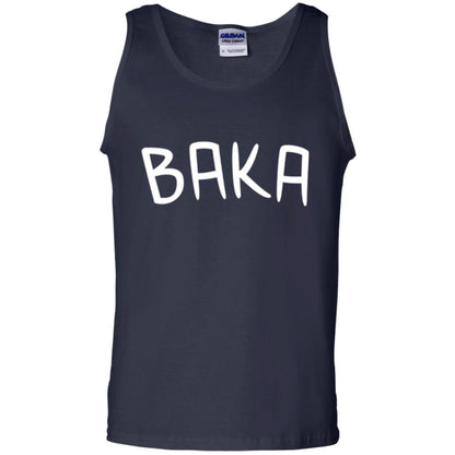 Anime Manga Japanese T-shirt Baka T-shirt Navy