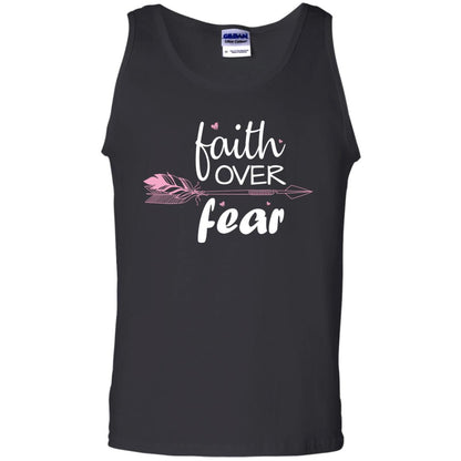 Faith Over Fear Arrow Christian Shirt Black