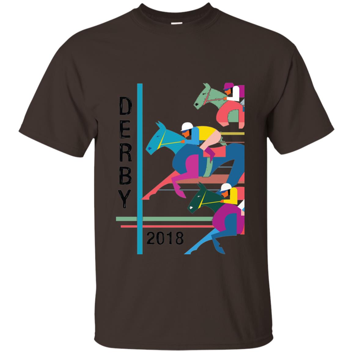 Kentucky Horse Racing Derby Day Shirt 2018 Dark Chocolate