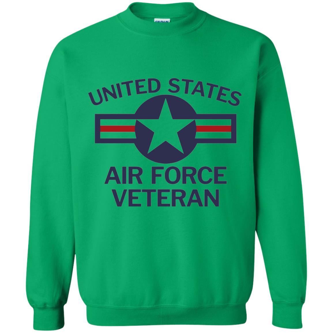 United States Air Force Veteran T-shirt Irish Green