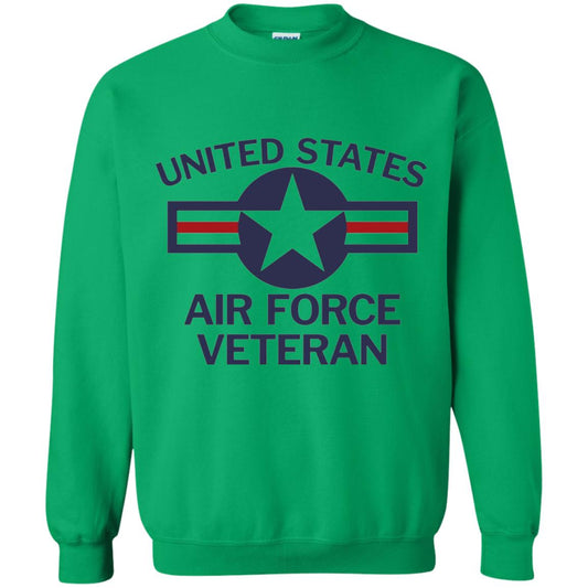 United States Air Force Veteran T-shirt Irish Green