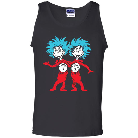 Dr. Seuss Thing 1 Thing 2 Buddies T-shirt Black