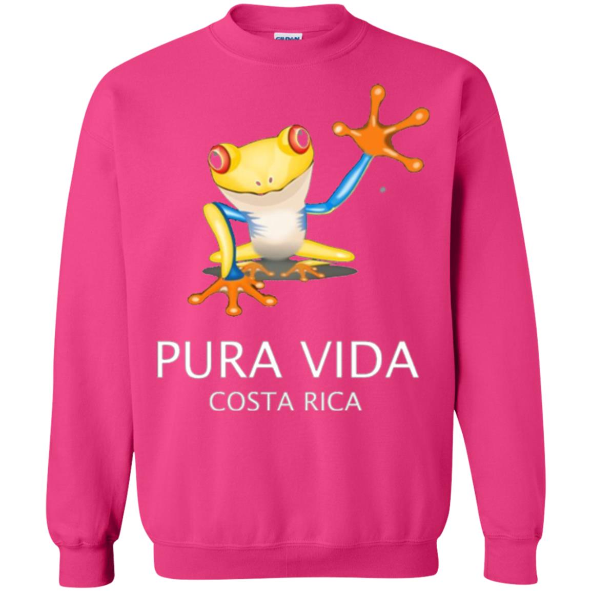 Tree Frog T-shirt Pura Vida Costa Rica T-shirt Heliconia