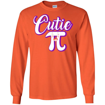Cutie Pi Math Teacher T-shirt Orange