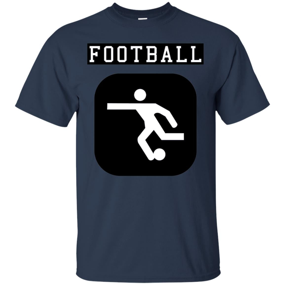 Football Soccer Shirt Retro Street Navy