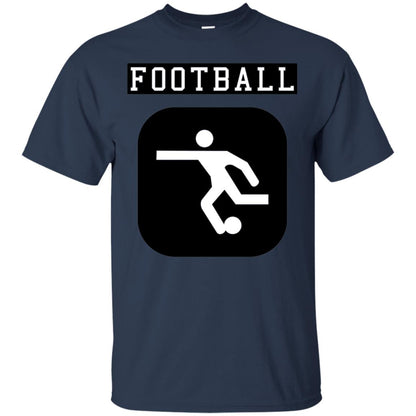 Football Soccer Shirt Retro Street Navy