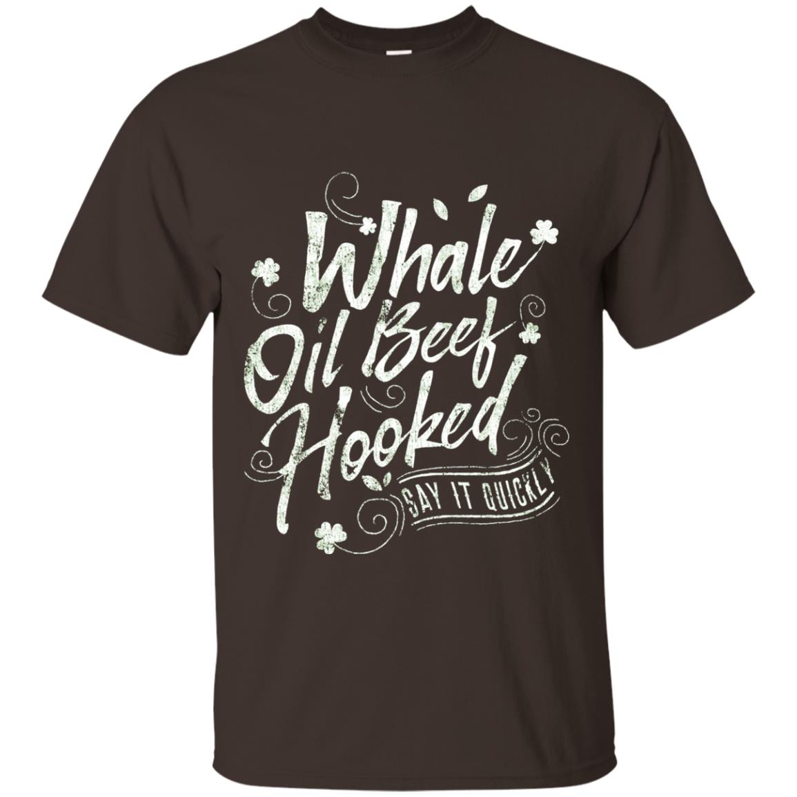 Whale Oil Beef Hooked T-shirt Dark Chocolate