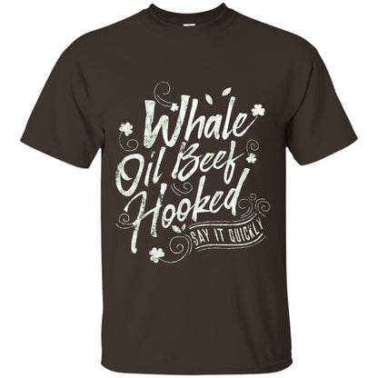 Whale Oil Beef Hooked T-shirt Dark Chocolate