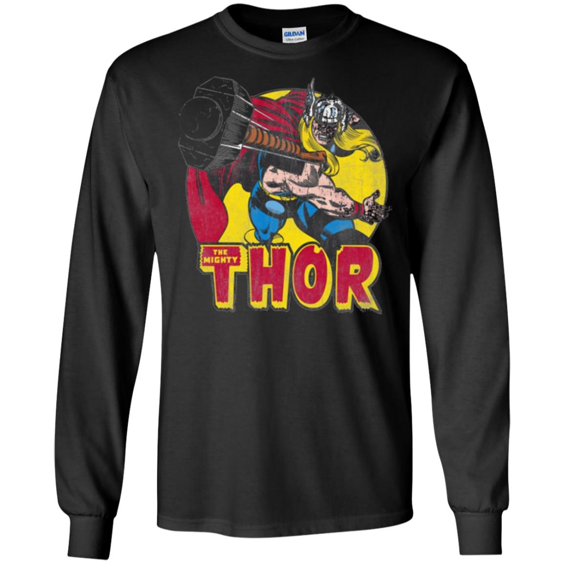 Comic Marvel T-shirt The Mighty Thor Black