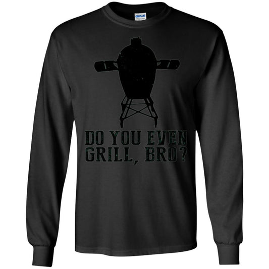 Bbq Grilling T-shirt Do You Even Grill Bro Black