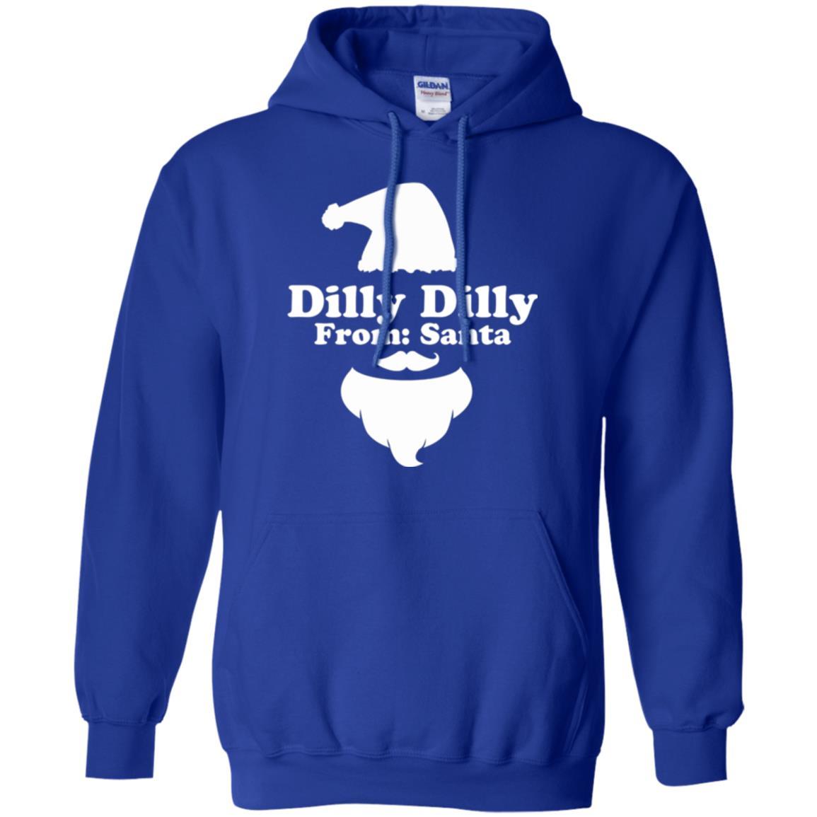Christmas T-shirt Dilly Dilly From Santa Claus T-shirt Royal