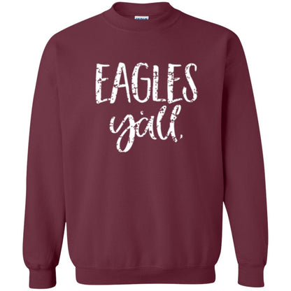 Eagles Y_all Flying Eagles T-shirt Maroon