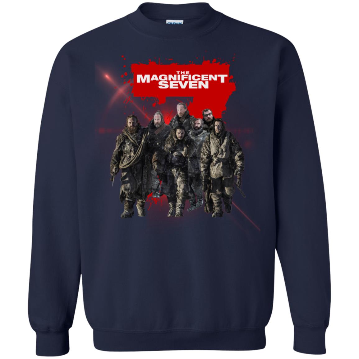 The Magnificent Seven Game Of Thrones Version T-shirt Navy