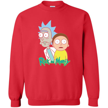 Film T-shirt Rick And Morty Stunned Red