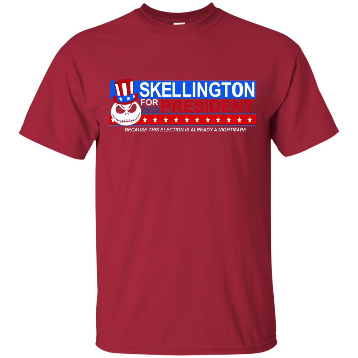 Skellington For President Because This Election Is Already A Nightmare Cardinal