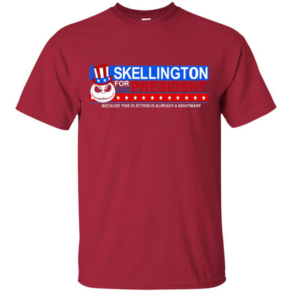 Skellington For President Because This Election Is Already A Nightmare Cardinal
