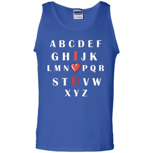 Alphabet I Love You T-shirt