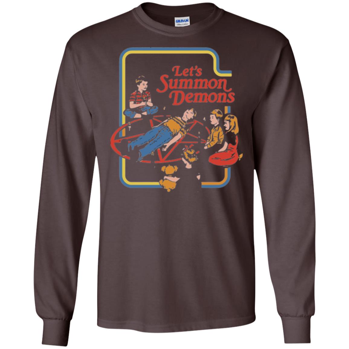 Let_s Summon Demons T-shirt Dark Chocolate