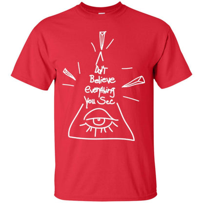 Shane Dawson T-shirt Don't Believe Everything You See Red