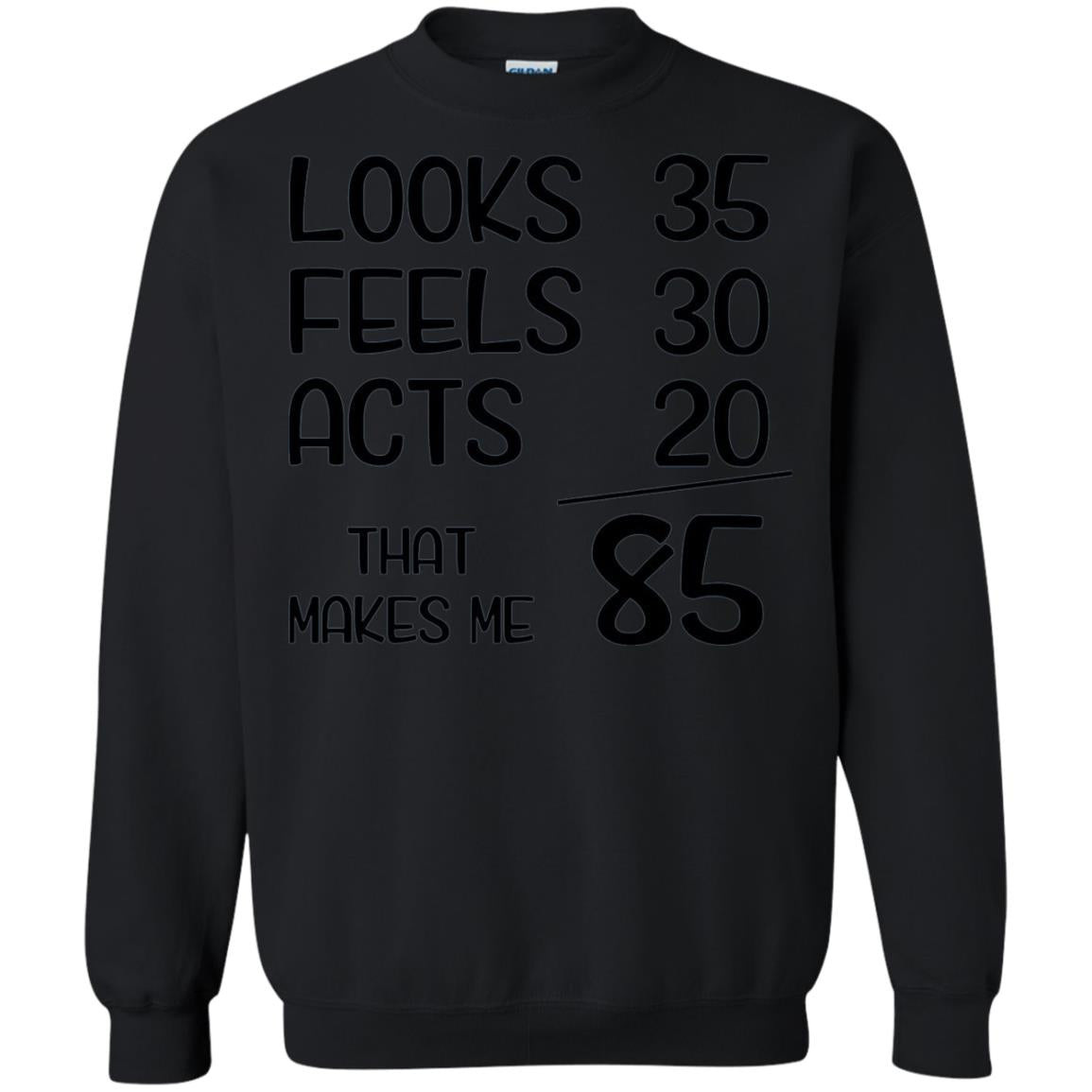Funny 1933 85 Years Old 85th Birthday T-shirt Black