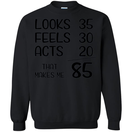 Funny 1933 85 Years Old 85th Birthday T-shirt Black