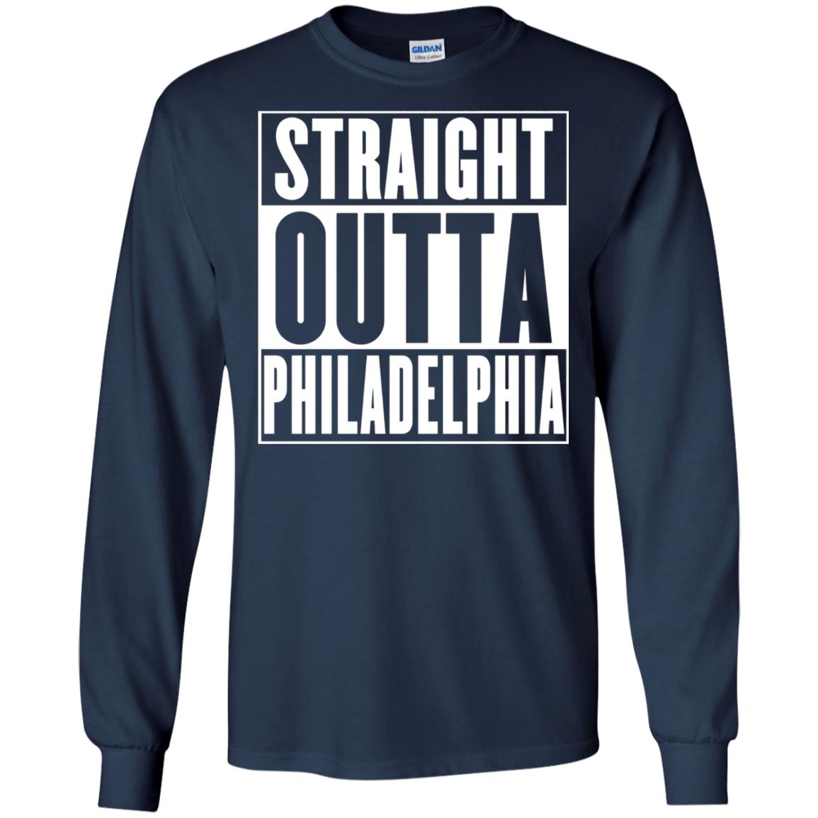 Straight Outta Philadelphia T-shirt Navy