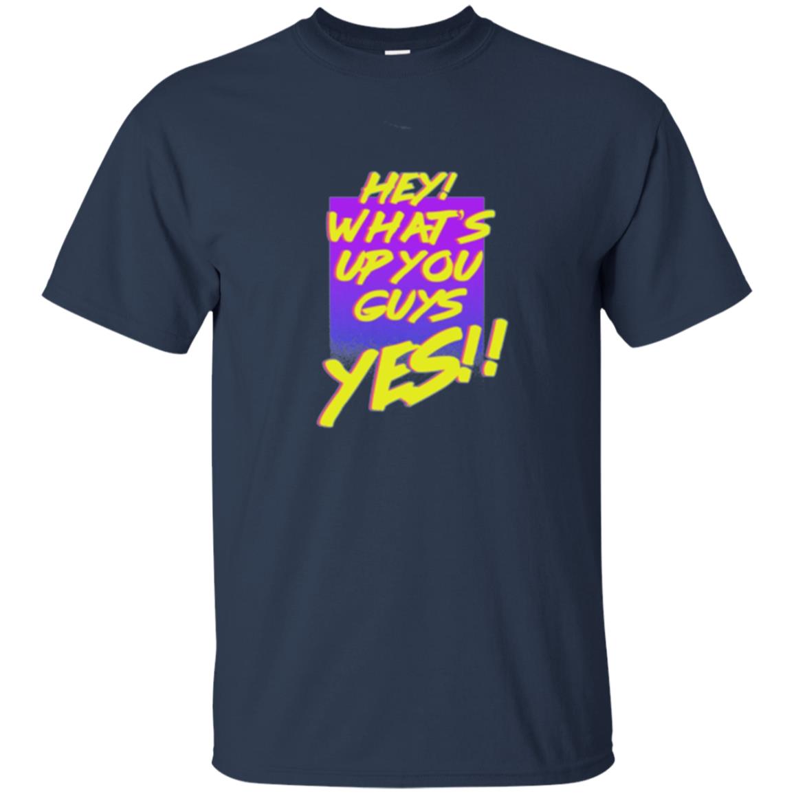 Shane Dawson T-shirt Hey What_s Up You Guys Yes Navy