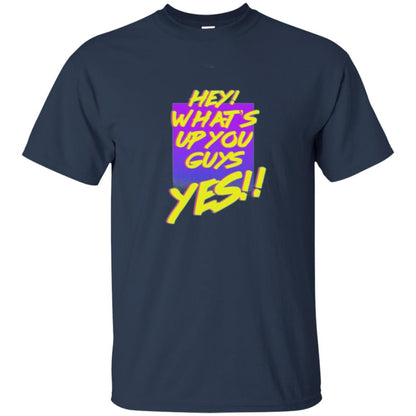Shane Dawson T-shirt Hey What_s Up You Guys Yes Navy