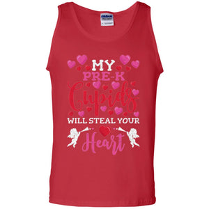 Teacher Valentines Day Shirt My Pre-k Cupids Will Steal Your Heart